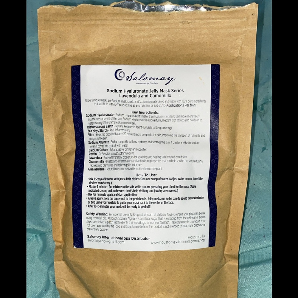 Solomay Jelly Peel Off Face Mask Series Lavender and Chamomile